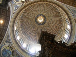 628.- Vaticano. Basílica de S. Pedro. Cúpula. Miguel Angel.jpg