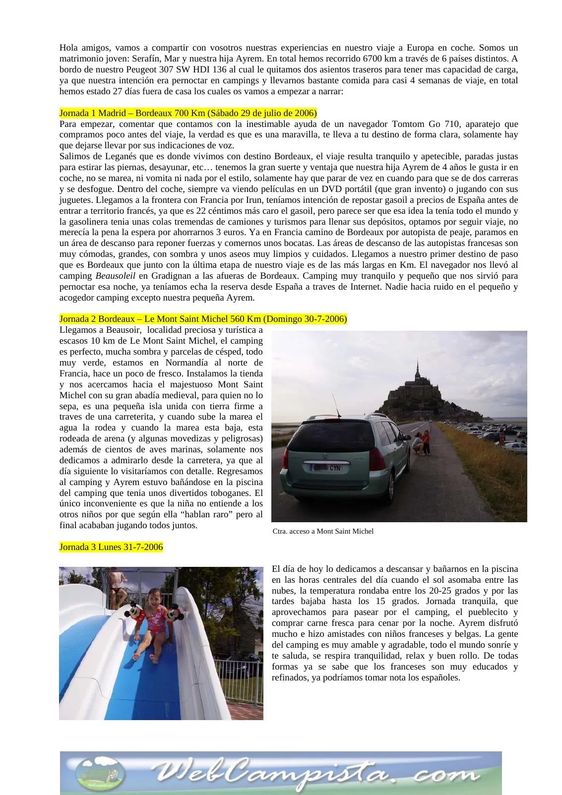 Portada — Viaje Europa 2006