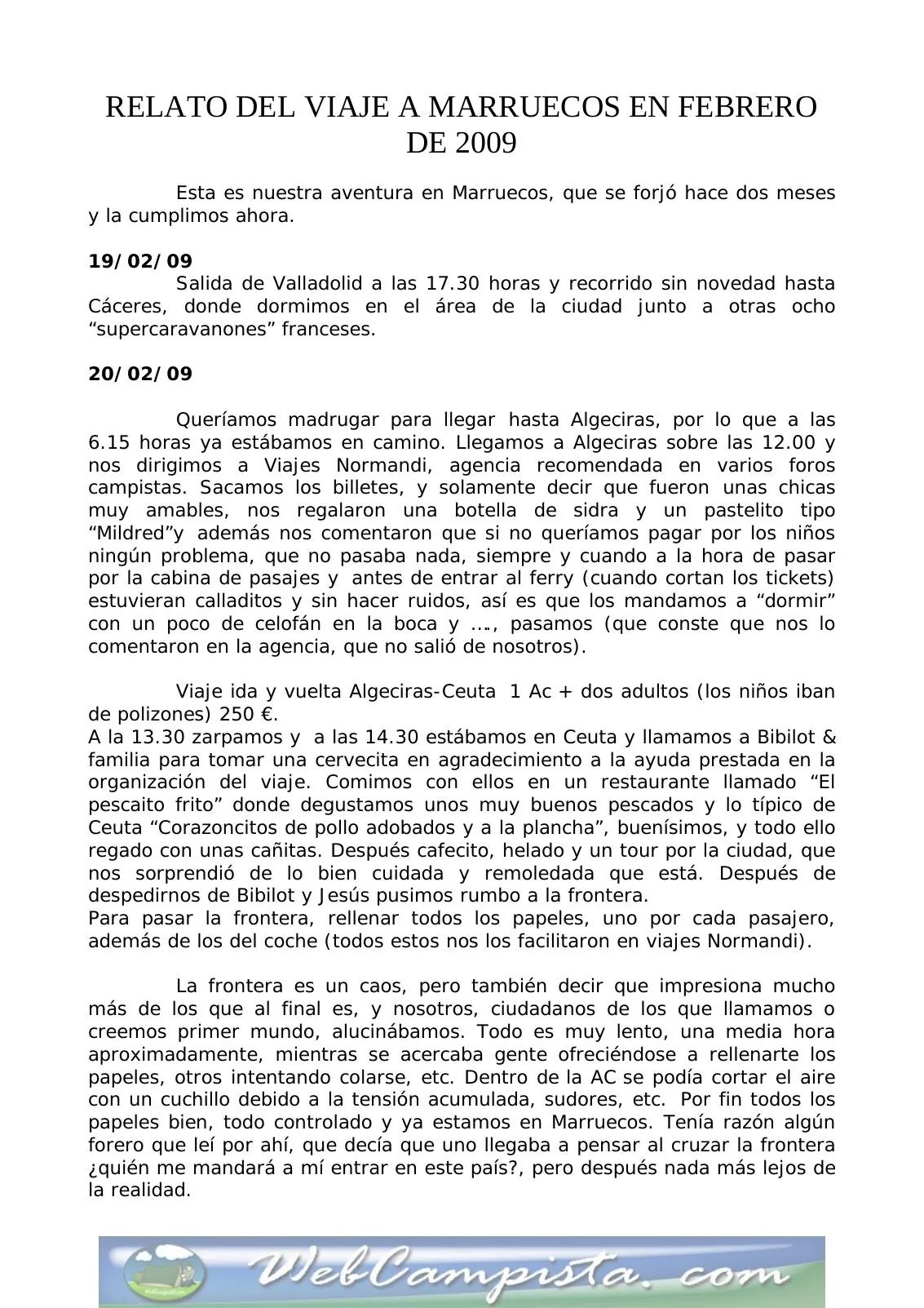 Portada — Nuestro viaje por Marruecos