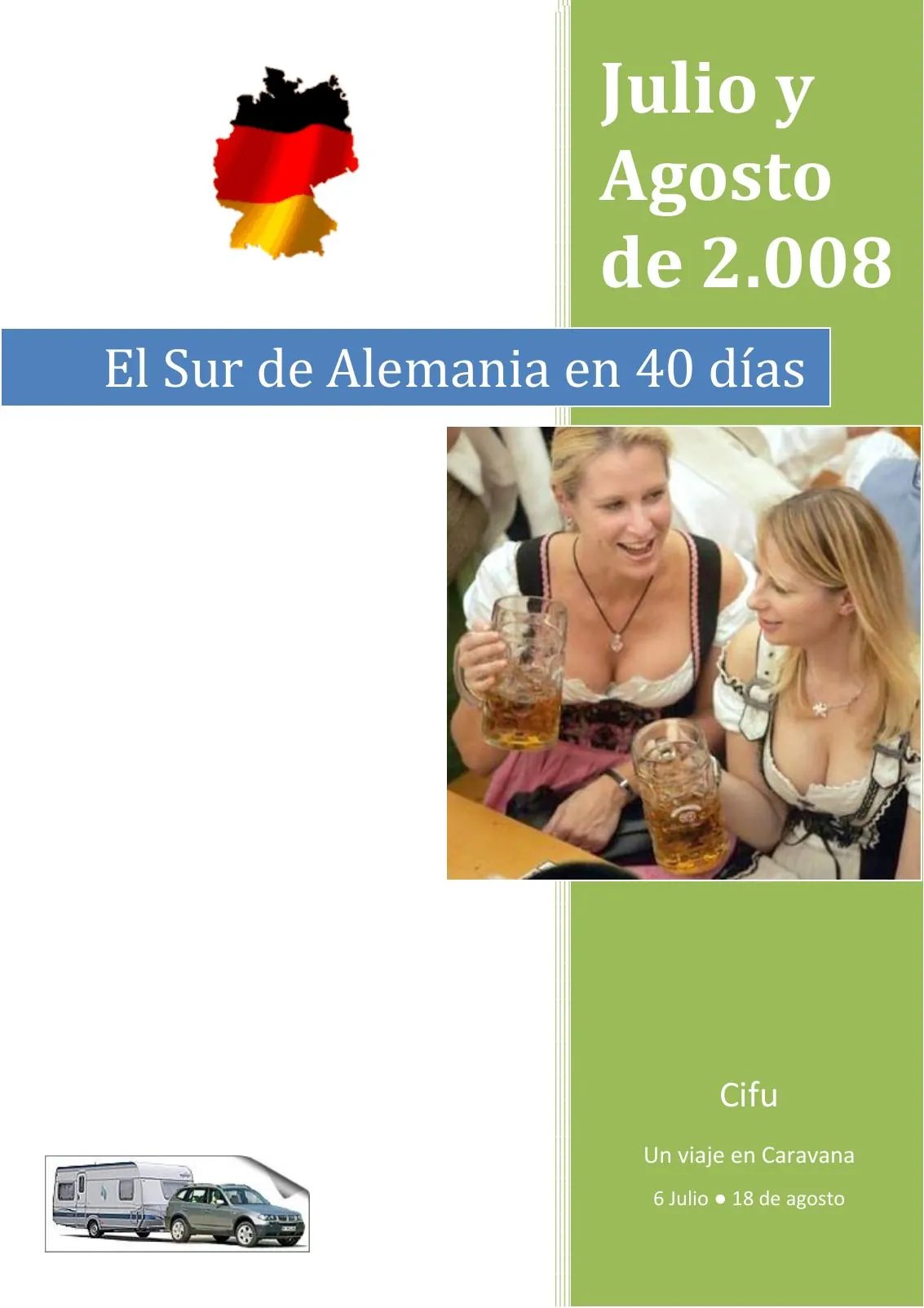Portada — El sur de Alemania en 40 días