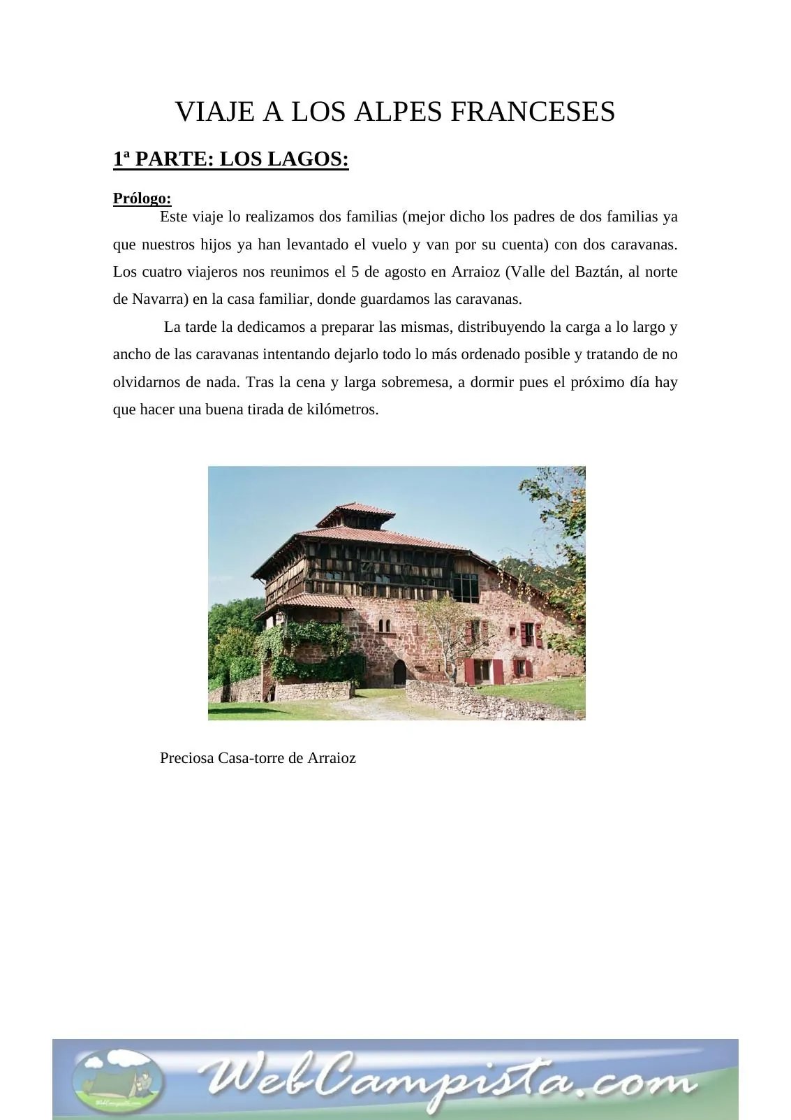 Portada — Viaje a los Alpes Franceses