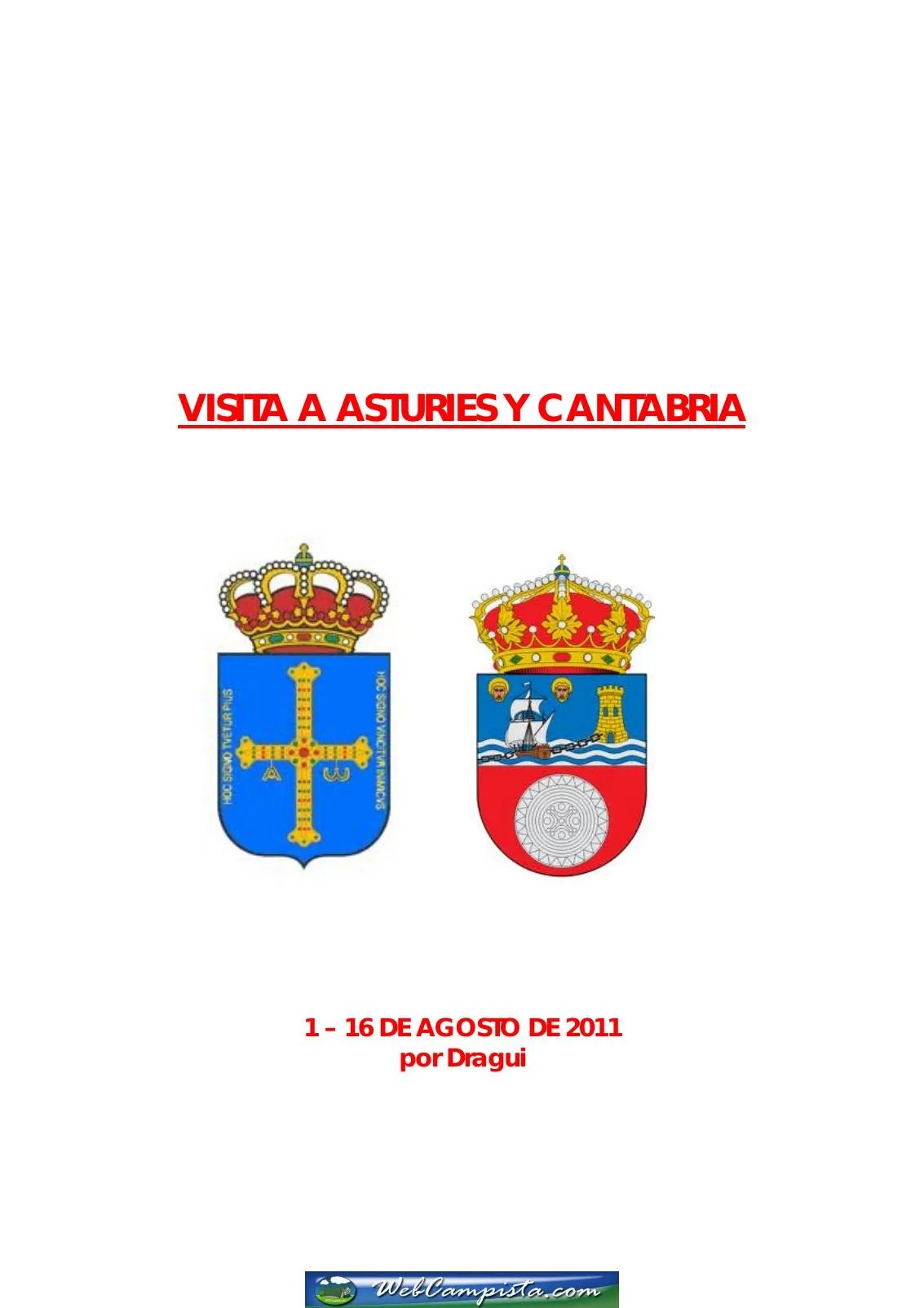 Portada — Visita a Asturias y Cantabria