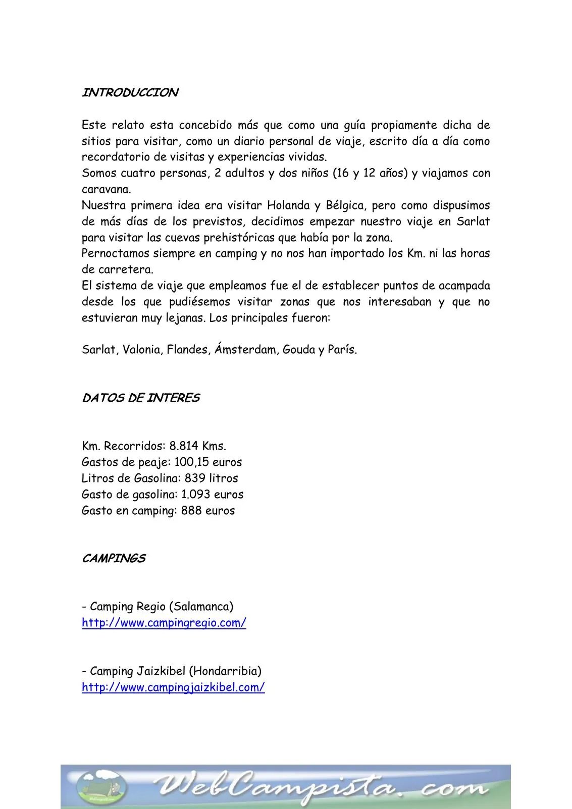 Portada — Sarlat y Benelux