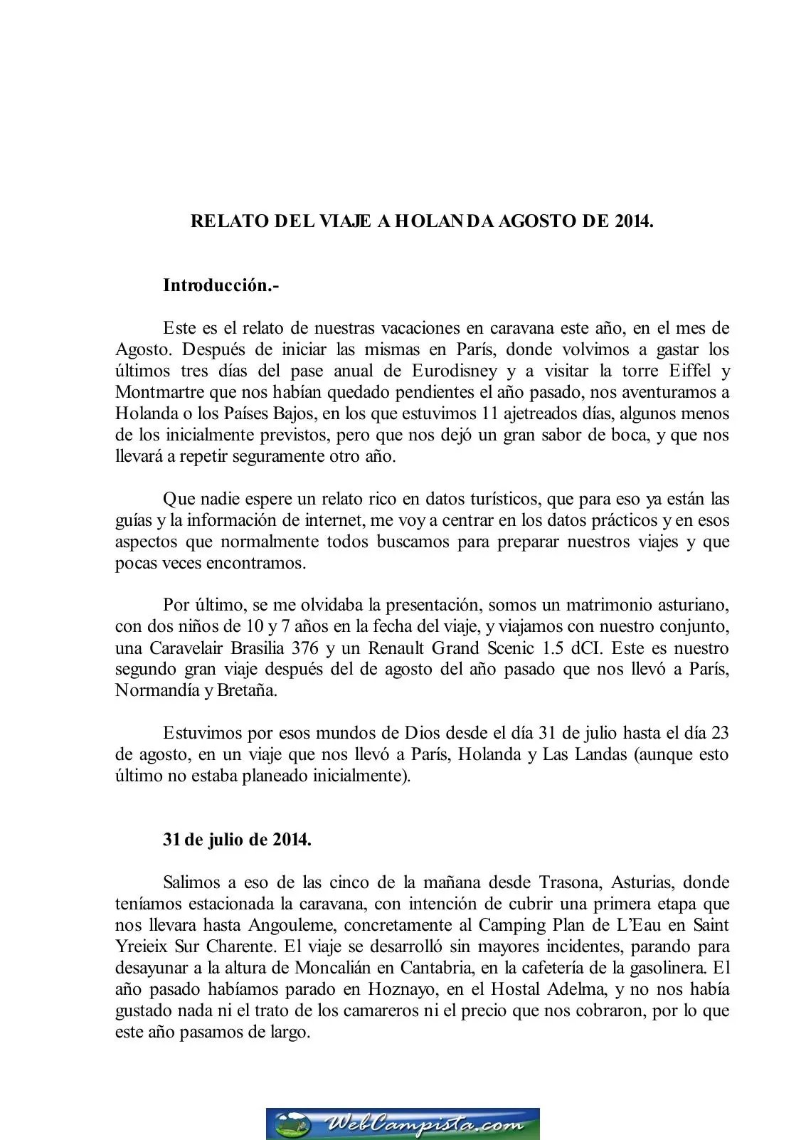 Portada — Holanda por pablo