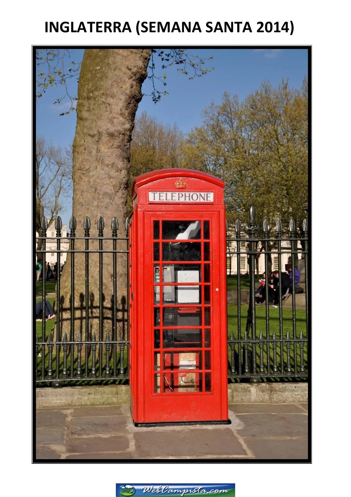 Portada — 9 días inolvidables en Inglaterra