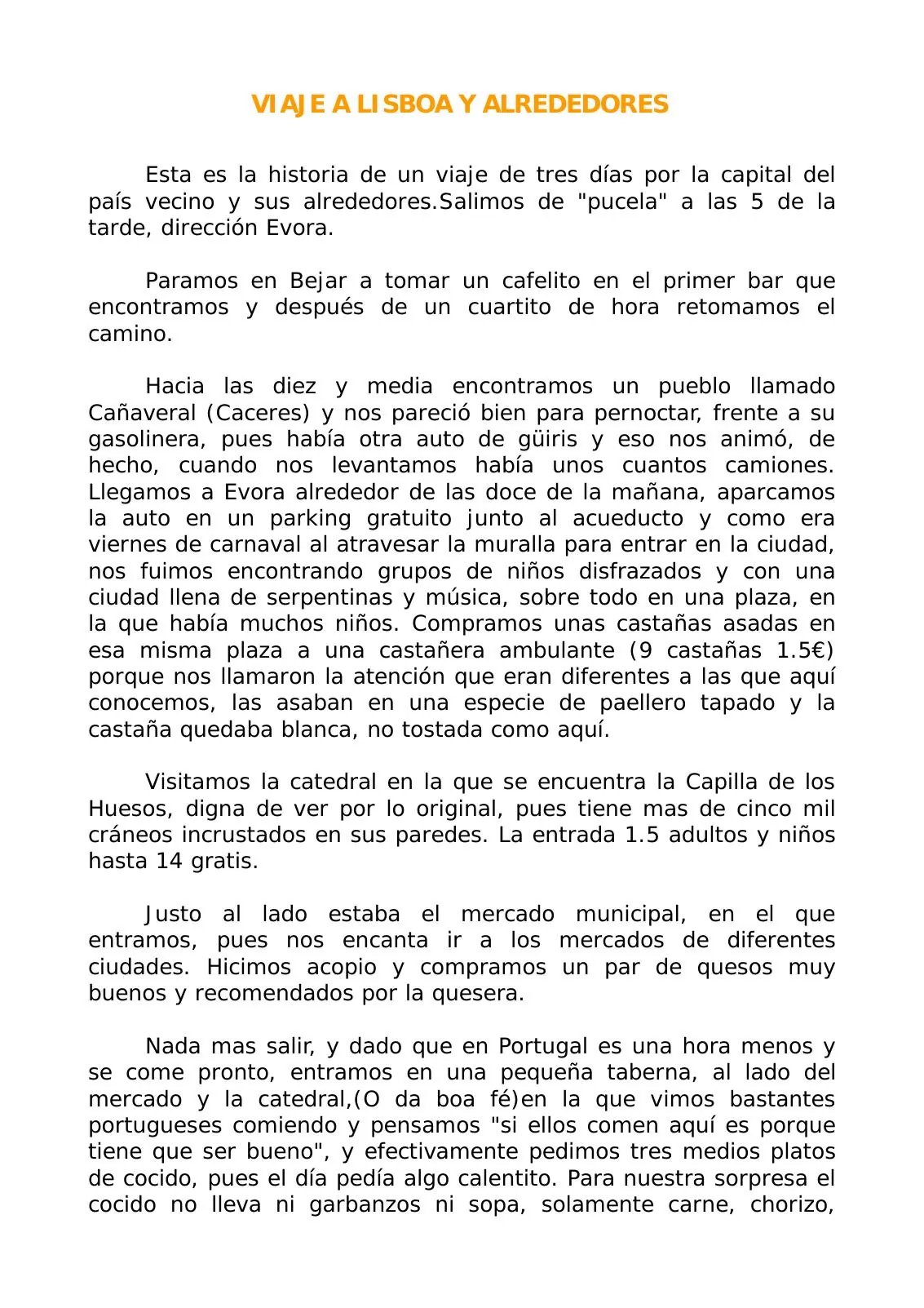 Portada — Viaje a Lisboa y alrededores