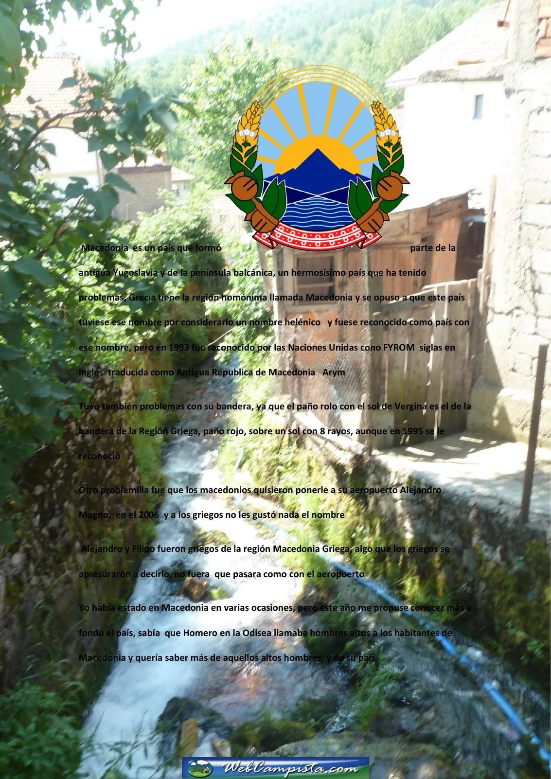 Portada — Macedonia la tierra de los linces