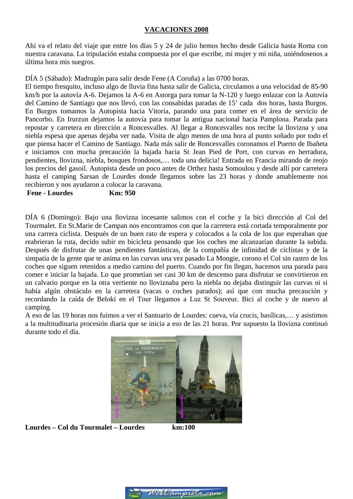 Portada — De Galicia a Roma