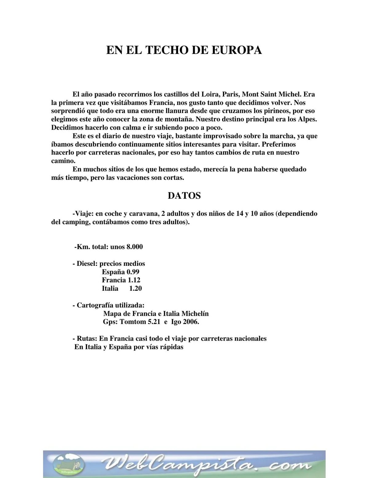 Portada — En el Techo de Europa